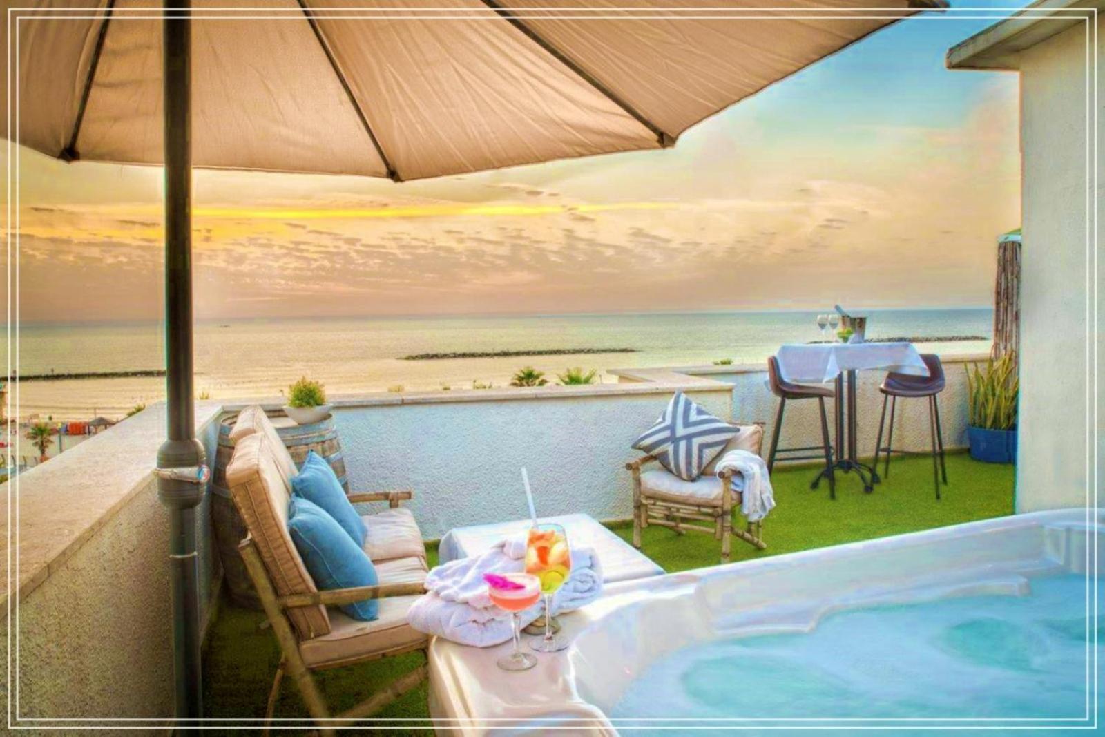 Bugrashov Beach 88 Hotel And Spa Tel-Aviv Kültér fotó