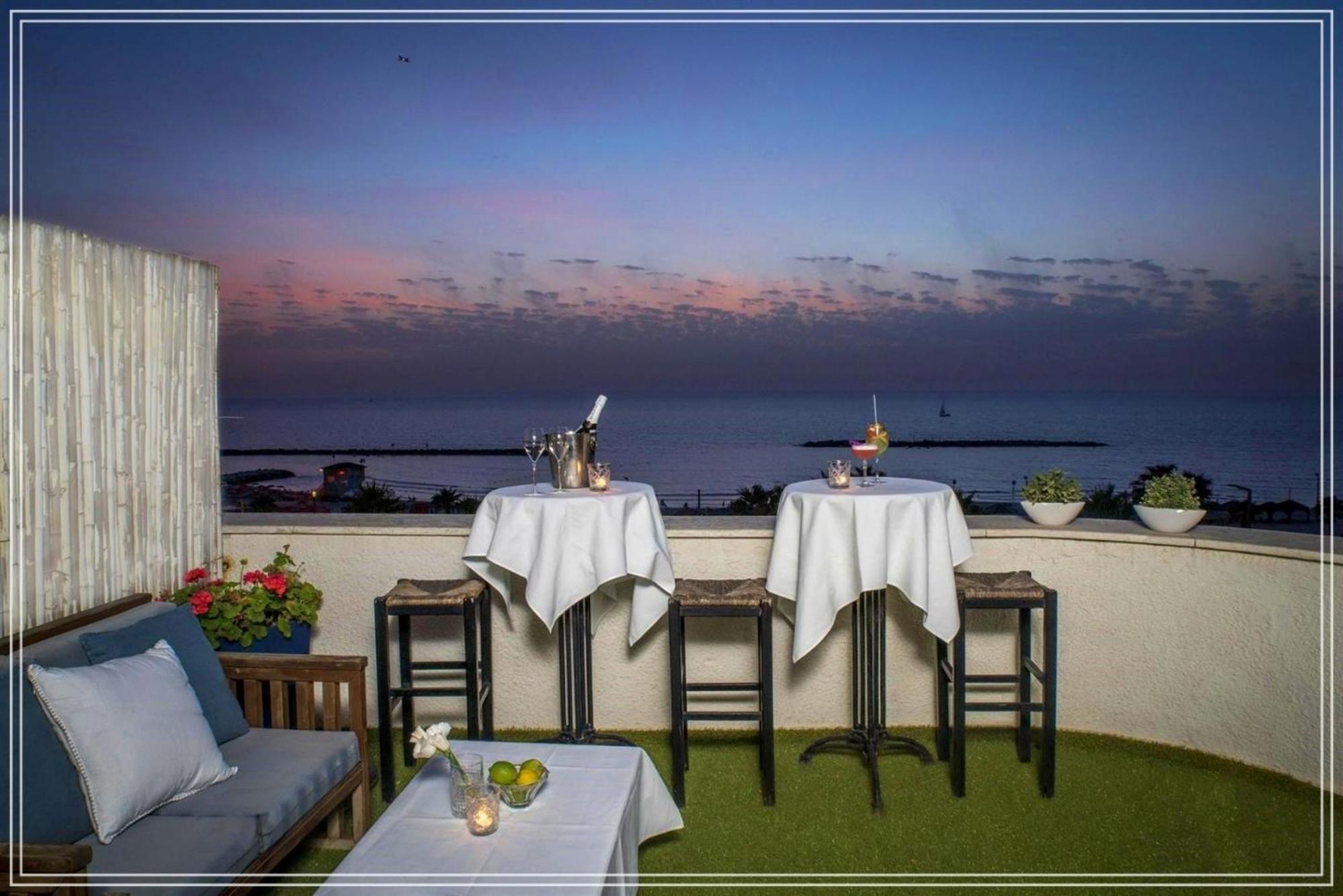 Bugrashov Beach 88 Hotel And Spa Tel-Aviv Kültér fotó