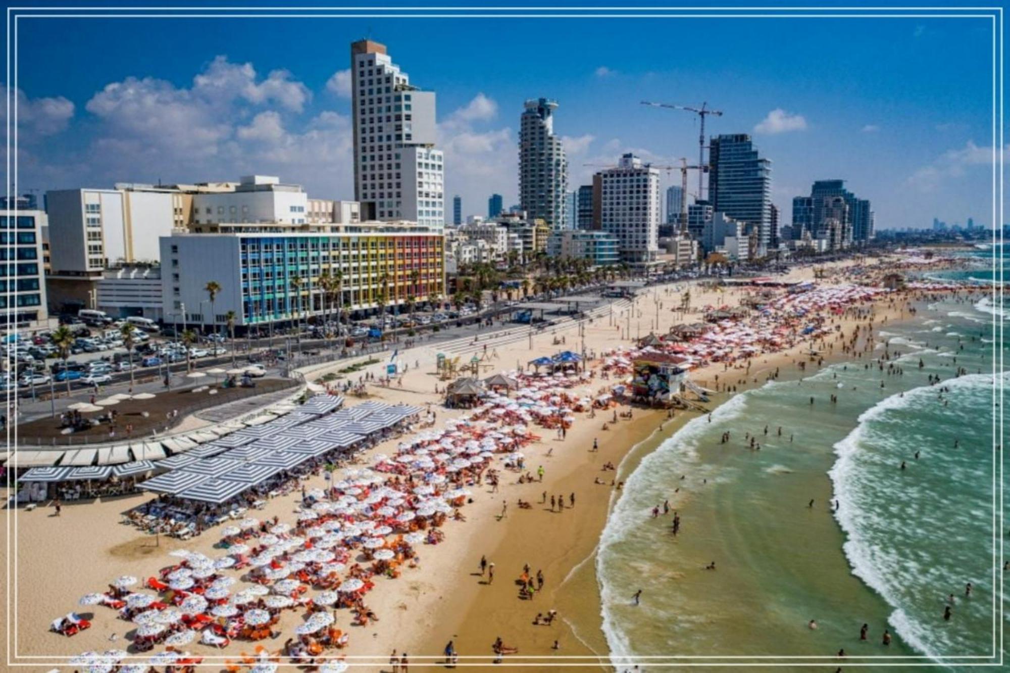 Bugrashov Beach 88 Hotel And Spa Tel-Aviv Kültér fotó
